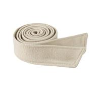 Lilinzhi Cinturón de cinta con cordones vintage para gabardinas, cinturón decorativo, accesorios de invierno, cintura de lana para ropa de abrigo, Color avena, Talla única