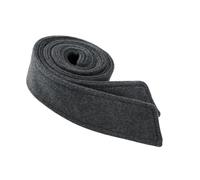 Lilinzhi Cinturón de cinta con cordones vintage para gabardinas, cinturón decorativo, accesorios de invierno, cintura de lana para ropa de abrigo, gris oscuro, Talla única