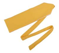 Lilinzhi Cinturón decorativo retro chino de tela de poliéster de alta calidad, corsé ajustable para mujer, disfraz cultural, cinturón kimono ajustable, amarillo, Talla única