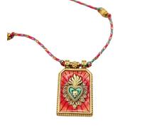 Lilinzhi Collar con colgante de tarjeta de tarot chapado en oro, elegante collar con colgante de tarjeta de tarot, adorno único para el cuello para mujer