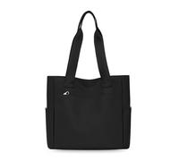 Lilinzhi Elegante bolsa de hombro resistente al agua, compartimento espacioso y correa cómoda para profesionales unisex, Black