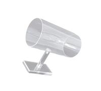 Lilinzhi Elegante soporte para joyas para el cabello, diadema, soporte de almacenamiento de textura acrílica para diadema, estante para diadema, 20cm, como se describe