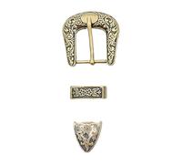 Lilinzhi Hebilla de cinturón de metal clásica, hebillas de cinturón de una sola punta, regalos de cumpleaños para hombres unisex, hebilla de repuesto vintage, 08 3563 Bronce, Talla única