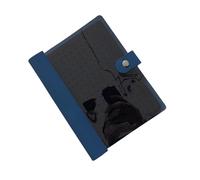 Lilinzhi Libro portátil de almacenamiento de alfileres, 8 páginas, organizador de viaje, textura de fieltro, adecuado para broches y organizador de colección de insignias, talla única, como se