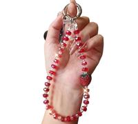 Lilinzhi Llavero con Cuentas Multifuncional Cordón para Teléfono con Colgante Accesorio De Día A Día Correa Segura Soporte De Teléfono