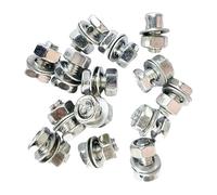 Lilinzhi Regulador permanente de cable de freno de ciclo de acero con tornillo de bloqueo para una desaceleración segura y abrazadera de cables de freno de ciclo permanente