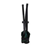 Lilinzhi Taburete plegable de camping, silla portátil, taburete de trípode, silla plegable pequeña de 3 patas para senderismo, camping, pesca, picnic, playa, barbacoa, viajes, mochileros