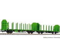 Unidad de transporte de madera L235245 H0, Laaps 565, DB AG Ep. VI