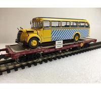 Liliput L235782 Bien Vagón Con Graf & Cambio Bus Slb Epoche VI H0 Nuevo T48 Post