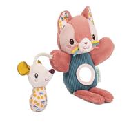 LILIPUTIENS Jeanne Le Chat 83644 - Juguete de Actividades (21 cm), Color Rosa