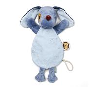 LILIPUTIENS - Jules Le Chien - Marioneta de Peluche (fosforescente - Sujetachupete - Azul - 19 cm - Desde el Nacimiento - 83614