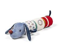 LILIPUTIENS Jules Le Chien - Rollo de sonido - 4 sonajeros - Juego de montaje - Azul - 34 cm - A partir de 6 meses - 83629