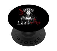 Lilith Demon Gothic Pagano Oculto Satánico Mitología PopSockets PopGrip Adhesivo