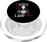 Lilith Demon Gothic Pagano Oculto Satánico Mitología PopSockets PopGrip para MagSafe
