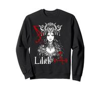 Lilith Demon Gothic Pagano Oculto Satánico Mitología Sudadera