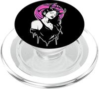 Lilith Demoness Devil Gothic Guapa Chica PopSockets PopGrip para MagSafe