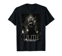 Lilith The Original Rebel Girl Floral Diosa Bruja Pagana Camiseta