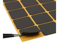 LiLiTok 120 Piezas Película de Interruptor de Teclado Mecánico, Switch Pad Sound Dampeners Sheet Inter-Axis Almohadillas de Espuma Silenciadoras de Eje para Teclado de Juegos (EVA)