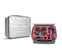 LiLiTok Avata 2 - Maletín rígido Avata 2 para DJI Avata 2 Fly More Combo Goggles 3 y RC Motion 3 FPV Control remoto 3 Accesorios Organizador, plata, Bolsa de