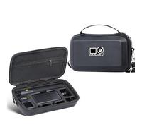 LiLiTok Bolsa de transporte para DJI Osmo Action 6, bolsa de protección, bolsa de viaje, bolso bandolera para Osmo Action 6 Adventure Combo Accesorios, negro con estampado, Casual