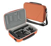 LiLiTok Bolsa de transporte para DJI Osmo Action 6, funda de poliuretano impermeable bolsa de viaje bolsa de viaje bolsa bandolera para Osmo Action 6 Adventure Combo, asa, batería y accesorios de