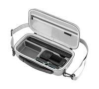 LiLiTok Bolsa de transporte para Insta 360 X4 Air, a prueba de golpes, compacta, bolsa de viaje con correa para el hombro, funda de nailon para cámara Insta360 X4 Air, palo selfie de 114 cm, pilas y