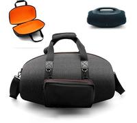 LiLiTok Bolsa de transporte para JBL Boombox 4, funda para altavoz Bluetooth inalámbrico, funda de EVA rígida, bolsa de almacenamiento con bolsillo lateral y correa para el hombro