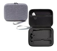 LiLiTok Bolsa de transporte portátil para teléfono móvil Insta 360 Flow de mano, estabilizador de cardán, bolsa de almacenamiento, caja protectora rígida (21 x 16 x 6 cm), gris, Tarjetero