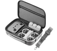 LiLiTok Funda de transporte para DJI NEO, bolsa de hombro de viaje, bolsa de almacenamiento portátil para DJI Neo Fly More Combo y organizador de accesorios de dron remoto RC-N3, Gray, Informal
