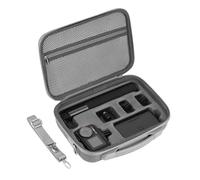 LiLiTok Funda rígida de transporte para DJI Osmo Action 5 Pro, estuche de viaje portátil organizador con correa para el hombro para DJI Osmo Action 5 Pro Adventure Combo Accesorios, gris, Informal