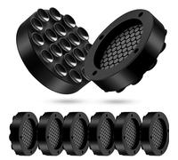 LILIWER Tapis Anti Vibration Machine a Laver (Lot de 4) Almohadillas antivibración para lavadora, evitan que se deslicen, base insonorizada para electrodomésticos, protector de suelo, paquete de 4 (4)