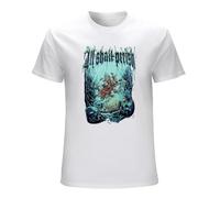 Liliyao All Shall Perish Mens Deep Sea T-Shirt Graphic Top Printed tee Shirt For Men Size M