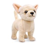 lilizzhoumax Chihuahua Perro Peluche 26cm/10”, Perro Lindas muñecas de Relleno de roedores, Lindo Perro Peluche Suave Relleno Juguetes De Animales Salvajes, Regalo para Amigos Y Niños