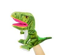 lilizzhoumax Dinosaurio de Peluche Marioneta de Mano, Dinosaurio de Peluche Lindas Muñecas de Relleno de Roedores, Bonitos Juegos de rol, Juguetes interactivos de educación temprana para niños