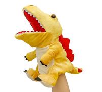lilizzhoumax Estegosaurio de Peluche Marioneta de Mano, Dinosaurio de Peluche Lindas Muñecas de Relleno de Roedores, Bonitos Juegos de rol, Juguetes interactivos de educación temprana para niños