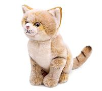 lilizzhoumax Gato Atigrado Peluche 35cm/14” Lindas muñecas de Relleno de roedores, Lindo Gato Peluche Suave Relleno Juguetes De Animales Salvajes, Regalo para Amigos Y Niños
