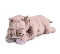 lilizzhoumax Hipopótamo Peluche 46cm/18”, Hipopótamo Lindas muñecas de Relleno de roedores, Lindo Hipopótamo Peluche Suave Relleno Juguetes De Animales Salvajes, Regalo para Amigos Y Niños