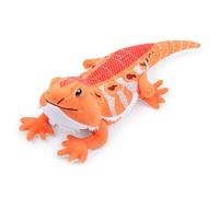 lilizzhoumax Lagarto Peluche 46cm/18”, Lagarto Peluche Lindas muñecas de Relleno de roedores, Lindo Lagarto Suave Relleno Juguetes De Animales Salvajes, Regalo para Amigos Y Niños Naranja