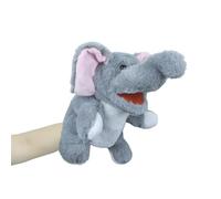 lilizzhoumax marioneta de Mano de Elefante de Peluche Lindas Muñecas de Relleno de Roedores, Bonitos Juegos de rol, Juguetes interactivos de educación temprana para niños Zoológico de Animales