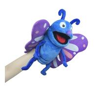 lilizzhoumax marioneta de Mano de Mariposa de Peluche Lindas Muñecas de Relleno de Roedores, Bonitos Juegos de rol, Juguetes interactivos de educación temprana para niños Insecto de Animales