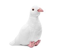 Lilizzhoumax Paloma Peluche 23cm/9" - Lindas Muñecas de Roedores Suaves, Juguetes Animales Salvajes, Regalo para Amigos y Niños