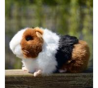 lilizzhoumax Peluche de Conejillo de Indias 18cm Lindas muñecas de Relleno de roedores cobayo Peluche Suave Relleno Juguetes De Animales Salvajes, Regalo para Amigos Y Niños muñeco marrón