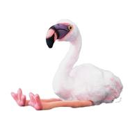 lilizzhoumax Peluche de Flamenco Rosa 21cm/8” Flamenco Rosa Lindas muñecas de Relleno de roedores Flamenco Rosa Peluche Suave Relleno Juguetes De Animales Salvajes, Regalo para Amigos Y Niños muñeco