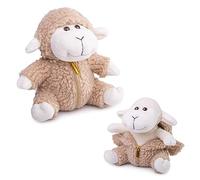 lilizzhoumax Peluche de Oveja 16cm/6”, Oveja Lindas muñecas de Relleno de roedores, Lindo Suave Relleno Juguetes De Animales Salvajes, Regalo para Amigos Y Niños muñeco de Peluche