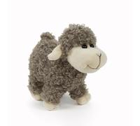 lilizzhoumax Peluche de Oveja 18cm/7” Estar de pie Oveja Lindas muñecas de Relleno de roedores Oveja Peluche Suave Relleno Juguetes De Animales Salvajes, Regalo para Amigos Y Niños muñeco Gris