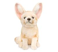 lilizzhoumax Peluche de Zorro de Orejas Anchas 26cm Lindas muñecas de Relleno de roedores Zorro Peluche Suave Relleno Juguetes De Animales Salvajes, Regalo para Amigos Y Niños muñeco Amarillo