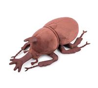 lilizzhoumax Peluche Escarabajo Atlas 25cm/10” Lindas muñecas de Relleno de roedores Insecto de Peluche Suave Relleno Juguetes De Animales Salvajes, Regalo para Amigos Y Niños muñeco