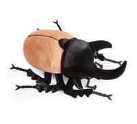 lilizzhoumax Peluche Escarabajo Rinoceronte 9pulgada Insecto Lindas muñecas de Relleno Suave Juguetes De Animales acompañar Granja Regalo para Amigos Y Niños muñeco recolectar Fiesta - Amarillo