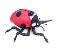 lilizzhoumax Peluche Mariquita 9.4 Pulgada Insecto Lindas muñecas de Relleno Suave Juguetes De Animales acompañar Granja Regalo para Amigos Y Niños muñeco Cumpleaños recolectar Fiesta - Rojo