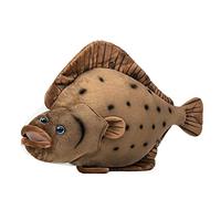 lilizzhoumax Pescado platija Peluche 40cm/16”, Pescado platija Peluche Lindas muñecas de Relleno de roedores, Lindo Pescado platija Peluche Suave Relleno Juguetes De Animales Salvajes